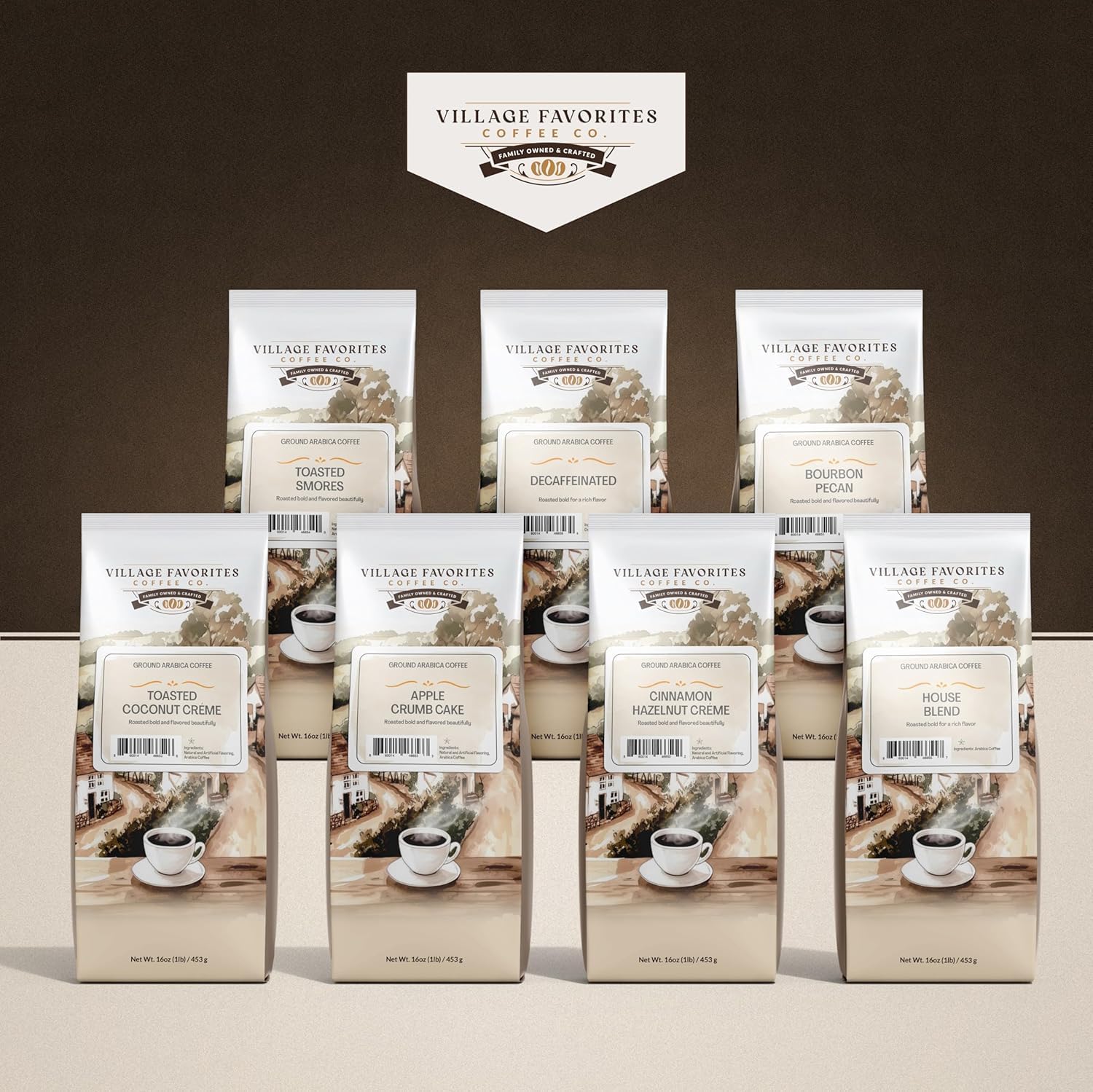 Village Favorites kitchen breakfast setting showing comforting morning enjoyment