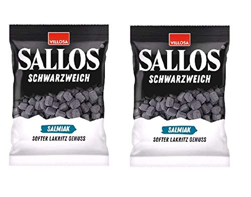 Villosa front packaging showing two resealable packs and bold salmiak branding, easy storage benefit