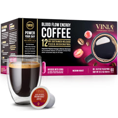 VINIA front packaging showing 60-count pods and bold branding benefit convenience