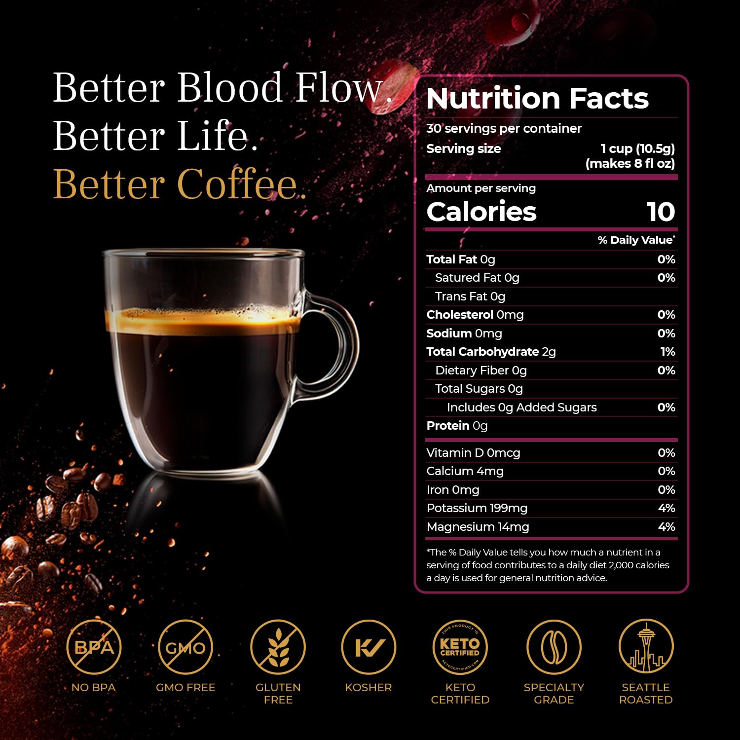 VINIA label ingredient panel displaying red grape powder details for informed buyers