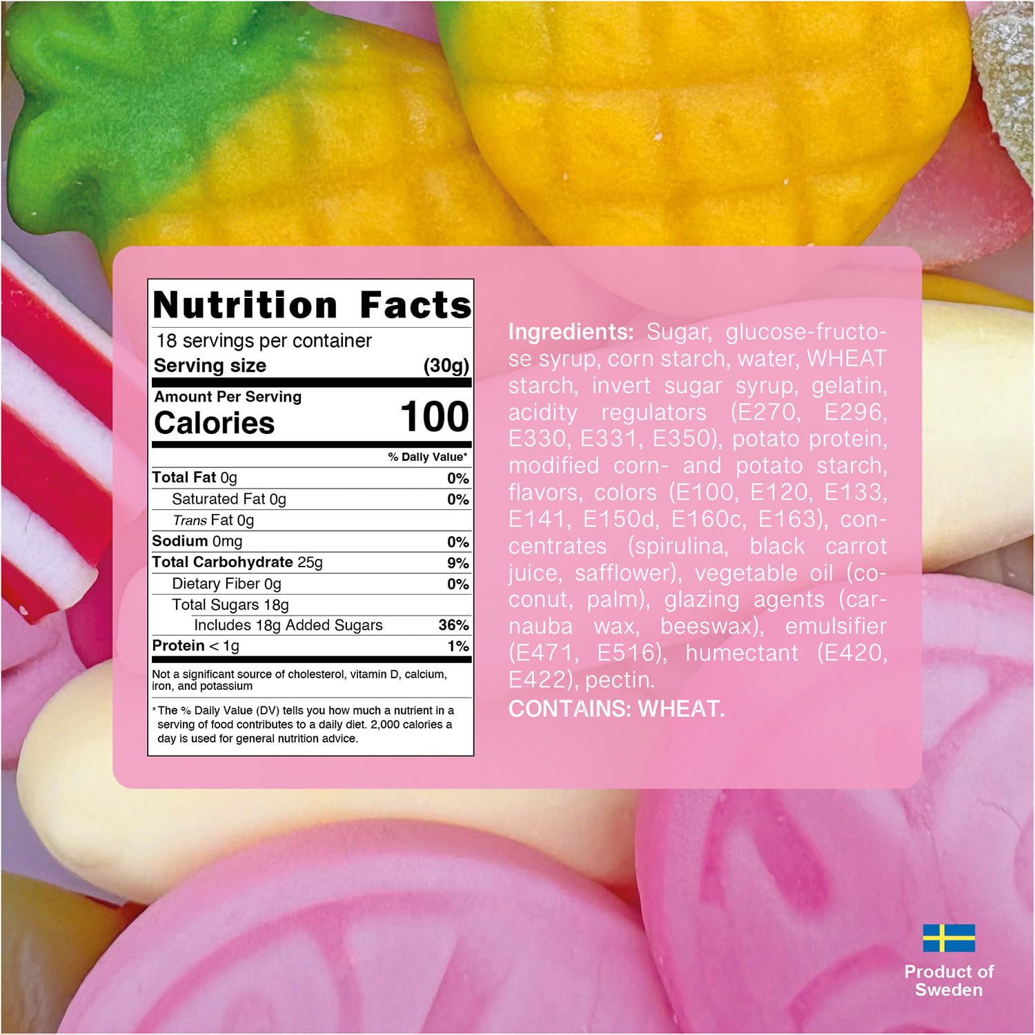 VINTERLAND ingredient label close-up showing product details and trust