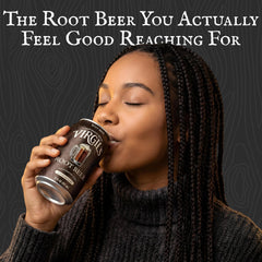 Virgil's being poured into a glass showing rich foam and smooth texture