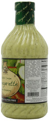 Virginia Brand bottle cap pouring vinaigrette for easy serving