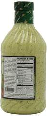 Virginia Brand texture close-up showing smooth vinaigrette consistency