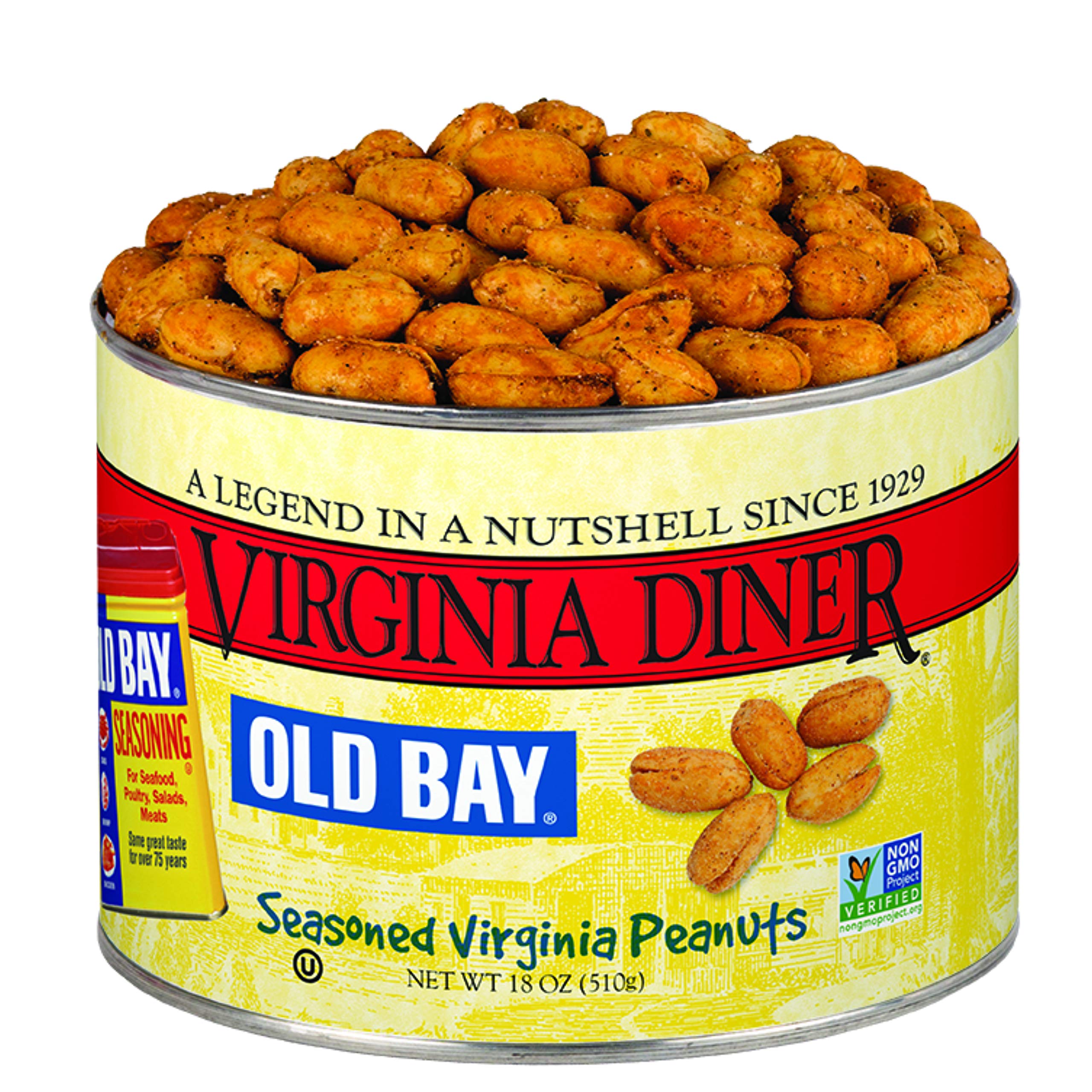Virginia Diner peanuts in a serving bowl at a party for easy entertaining