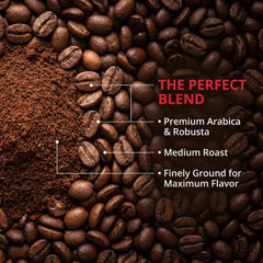 VISPAK ZLATNA DZEZVA close-up of fine ground texture for authentic brewing