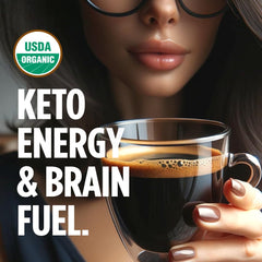 VitaCup coffee pouring into mug demonstrating rich color and immediate pourable energy
