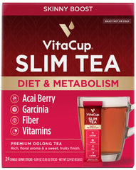 VitaCup front packaging showing 24ct box with product benefits