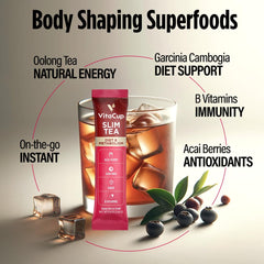 VitaCup slim powdered texture close-up revealing fine instant mixability