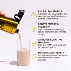 VitaHustle ONE Max powder texture emphasizing smooth mixability benefit
