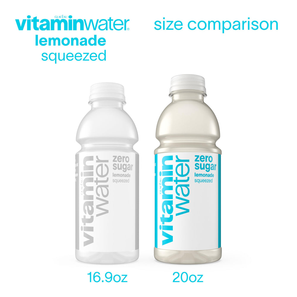 vitaminwater boxed 12-pack display for easy bulk storage