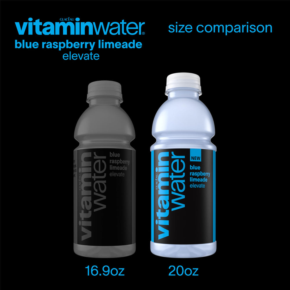 vitaminwater twelve-pack display for easy storage and multi-day supply