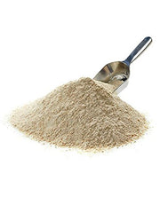 Close-up of milled whole spelt texture by VitaSpelt highlighting natural grain quality
