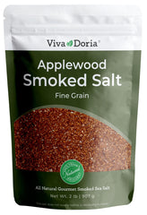 Viva Doria front pouch showing label and resealable 2 lb bag, convenient storage