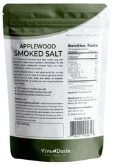 Viva Doria salt sprinkled on grilled steak adding smoky finish and enhanced flavor
