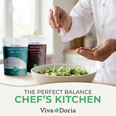 Viva Doria reclosable pouch zipper close-up ensuring freshness and easy storage