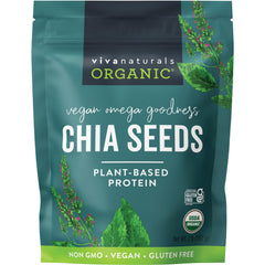 Viva Naturals front packaging showing 2 lb bag and organic seal for pantry-ready nutrition