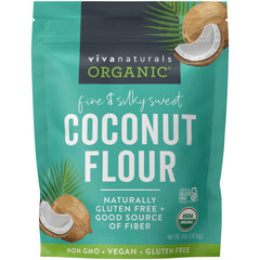 Viva Naturals front packaging showing 4 lb bag and organic label, helps shoppers trust quality