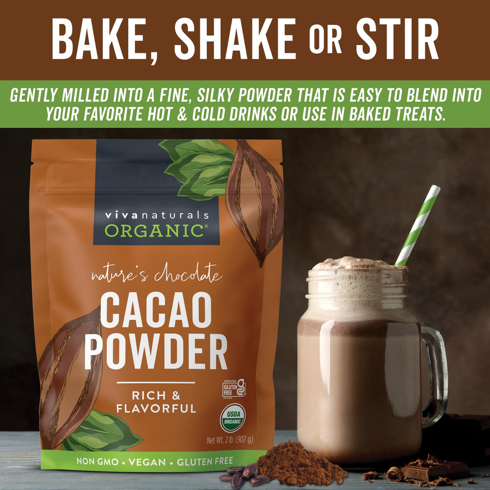 Viva Naturals spoon close-up highlighting silky grind and mixability