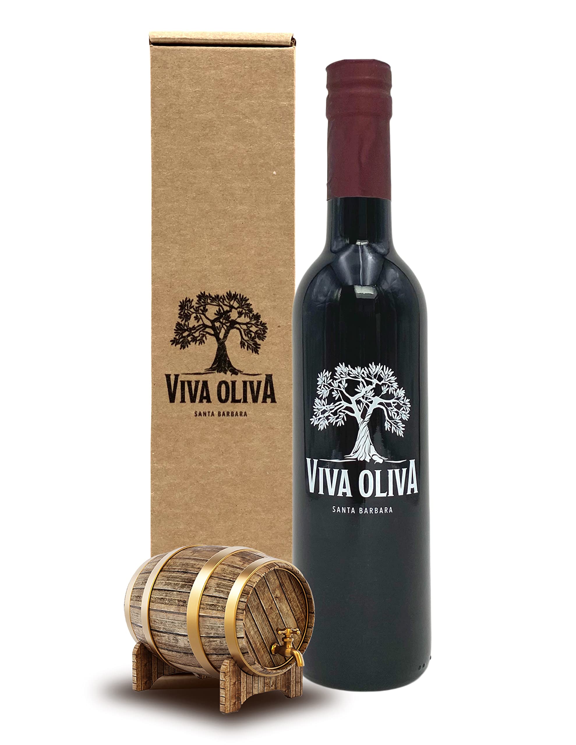 Viva Oliva front bottle view showing elegant packaging and gourmet appeal