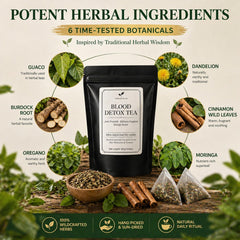 VivaMelhor tea steeping in a cup Jamaican-style producing warming, caffeine-free comfort