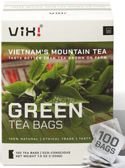 VIXI front packaging showing 100-count box and natural branding for convenience