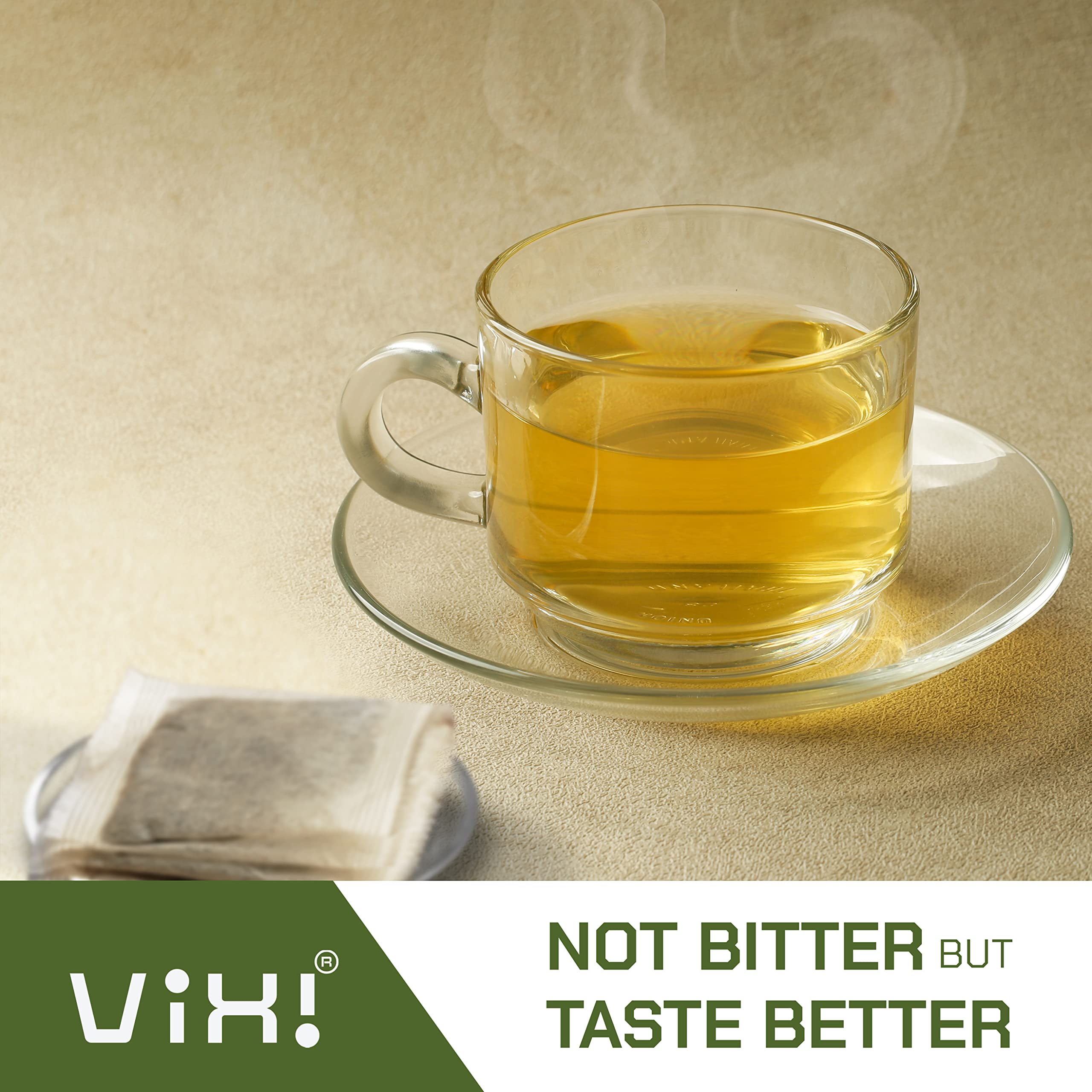 VIXI brewed hot cup steaming to show aroma and balanced flavor enjoyment