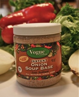 Vogue Cuisine close-up of powder texture highlighting natural ingredients