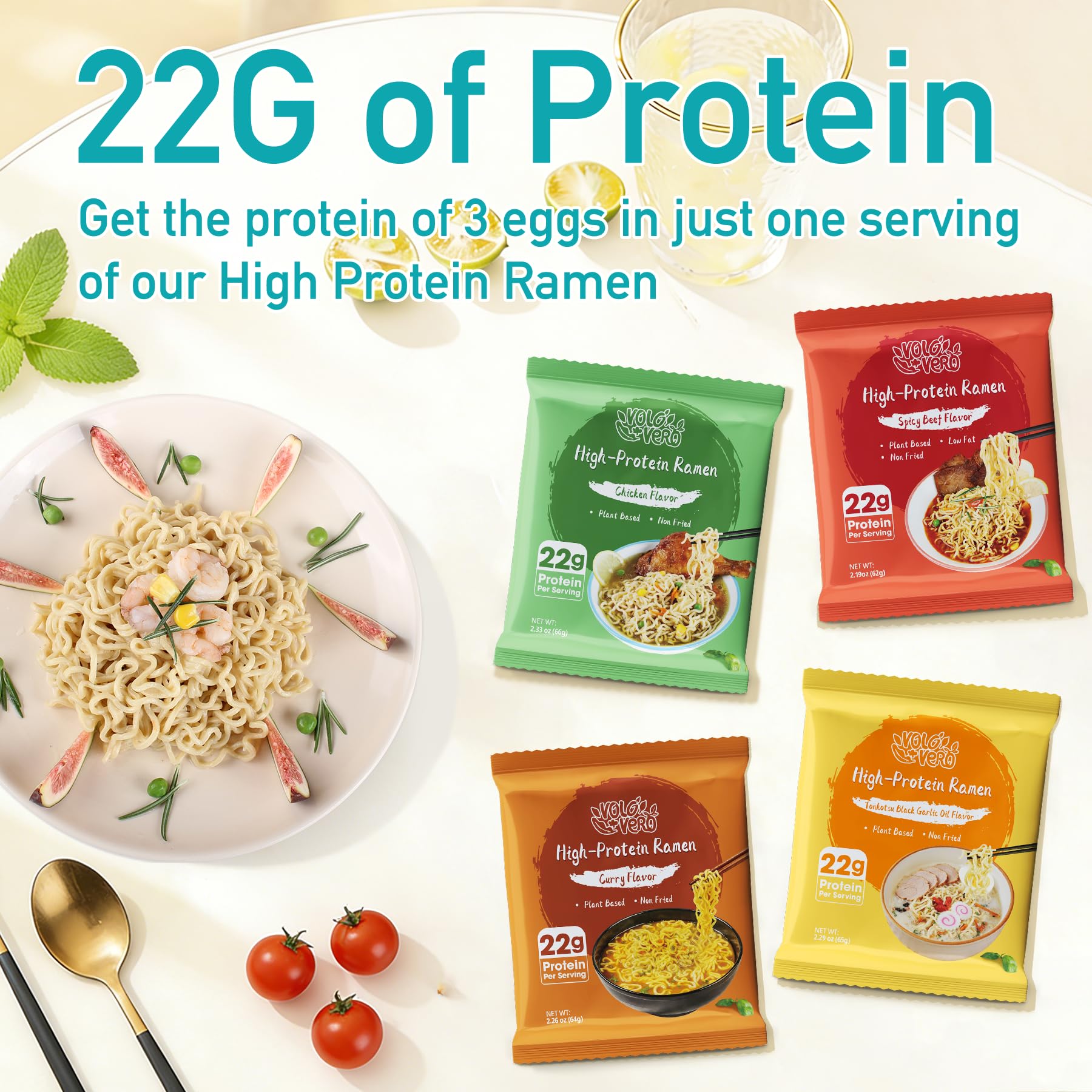 VOLO VERO chicken flavor bowl showcasing protein-rich, ready meal