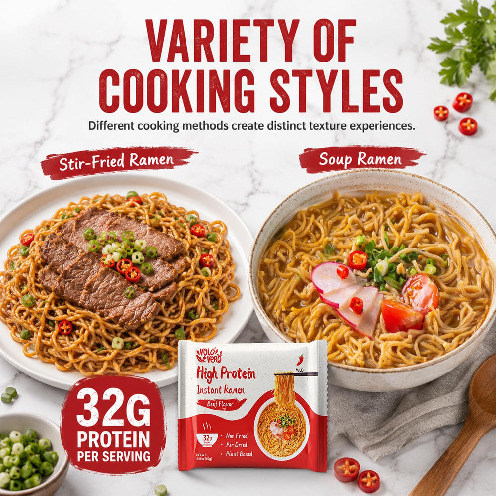 VOLO VERO pack next to fork showing portion size and convenience benefit