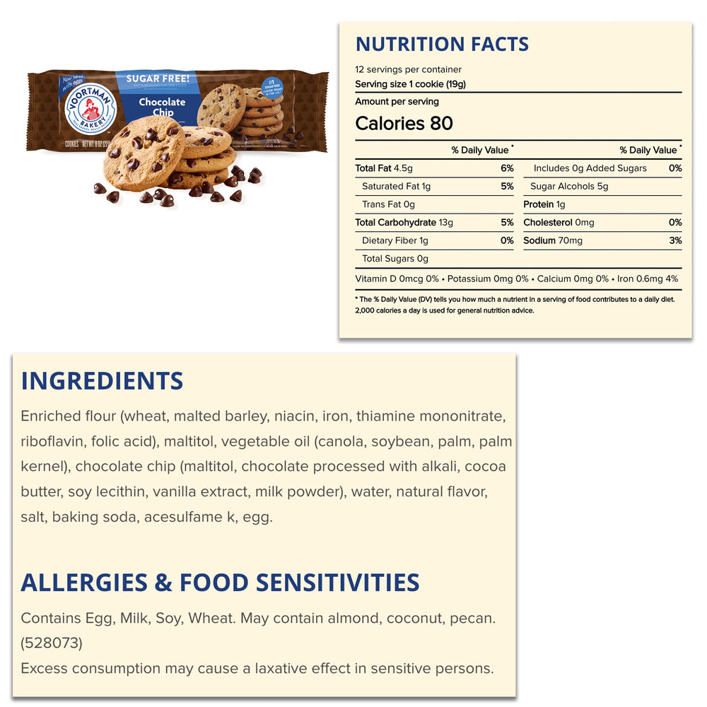Circle of Drink Voortman Fudge Brownie texture detail revealing dense cocoa crumb and chips