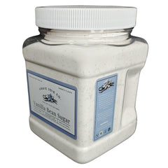 VRAIE JOIE close-up of ultra-fine sugar grains for quick dissolution benefit