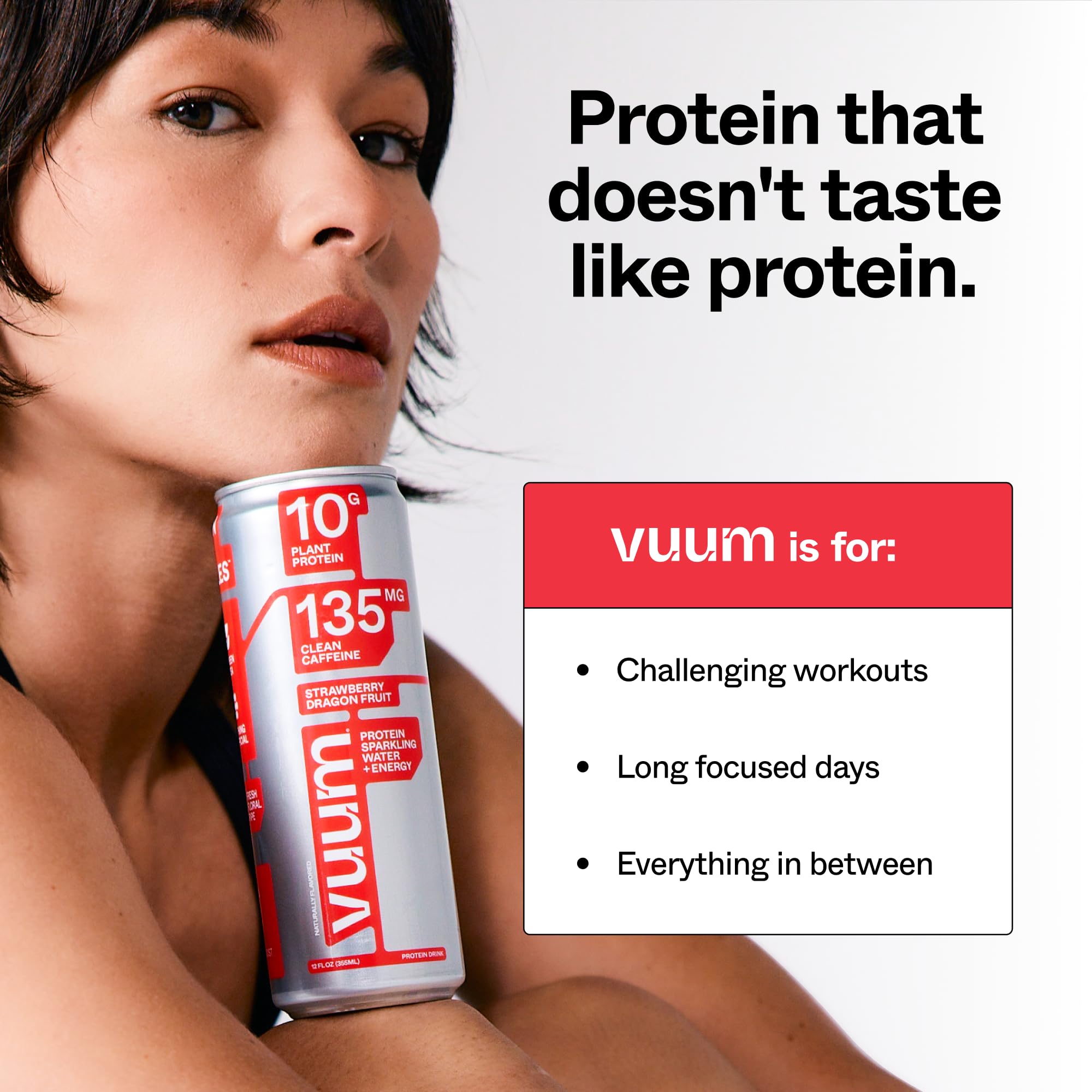 VUUM close-up carbonation bubbles showcasing refreshing texture