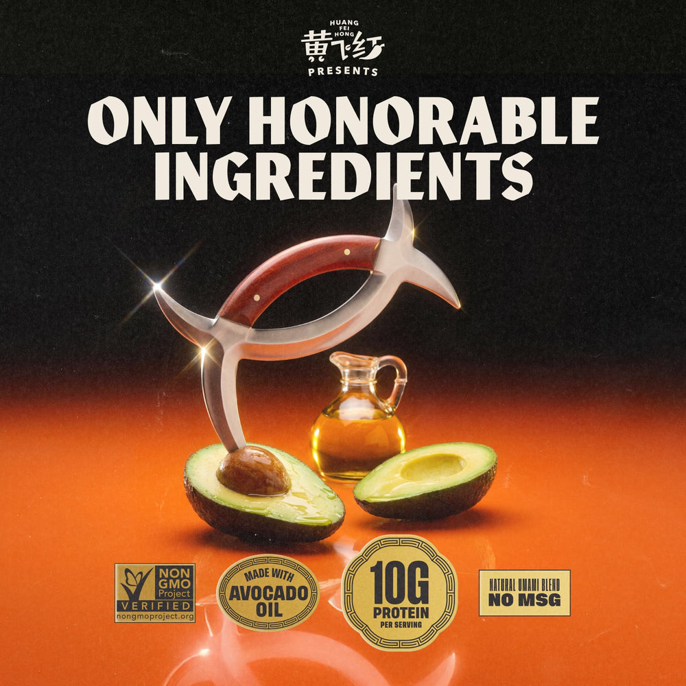 WA-CHAA! nutritional label and ingredients highlighting protein per serving