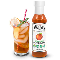 Wabry angled bottle highlighting BPA-free squeezable packaging
