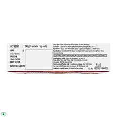 Wagh Bakri single sachet close-up highlighting foil seal and easy-use convenience