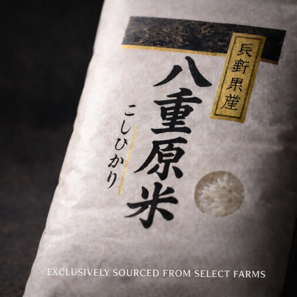 WagyuMaster close-up of glossy Koshihikari grains highlighting texture and quality