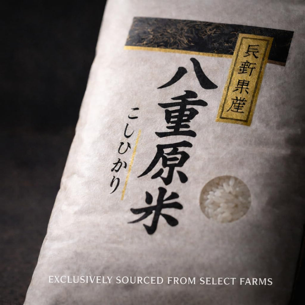 WagyuMaster close-up of glossy Koshihikari grains highlighting texture and quality