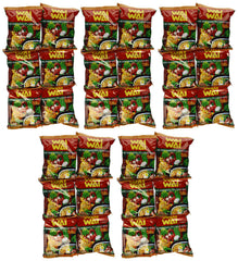 Wai Wai pack front showing Oriental Style 60g 30-pack and convenient servings