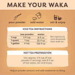 Waka prepared hot lemon green tea cup steaming, fast-preparation benefit