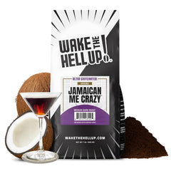 Wake The Hell Up! front packaging showing bold logo and roast details for quick recognition
