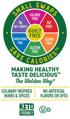 Walden Farms angled bottle pair highlighting two 12 oz bottles for extra supply