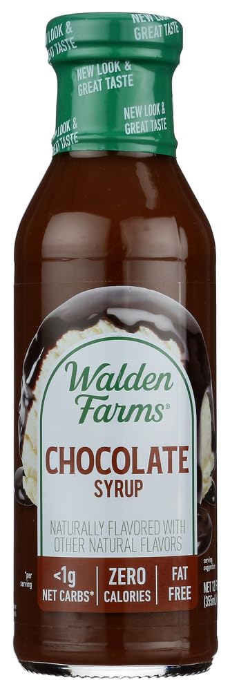 Walden Farms bottle front label showing brand and zero calorie benefit