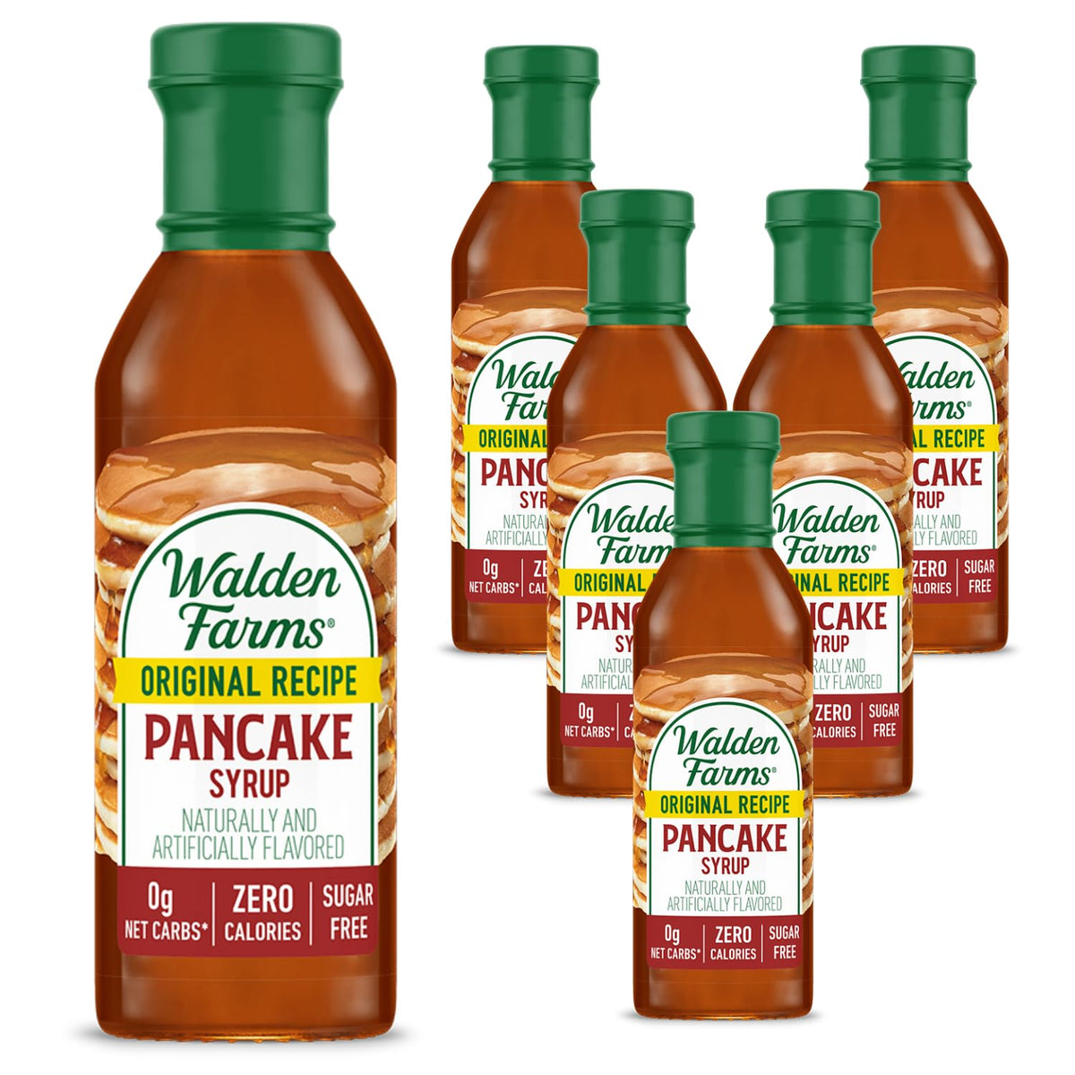 Walden Farms front bottle view showing packaging and brand benefit