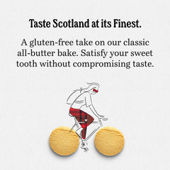 Walker's close-up of crumbly shortbread texture highlighting buttery mouthfeel