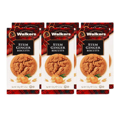 Walkers front packaging showing stem ginger biscuits and heritage branding for easy recognition