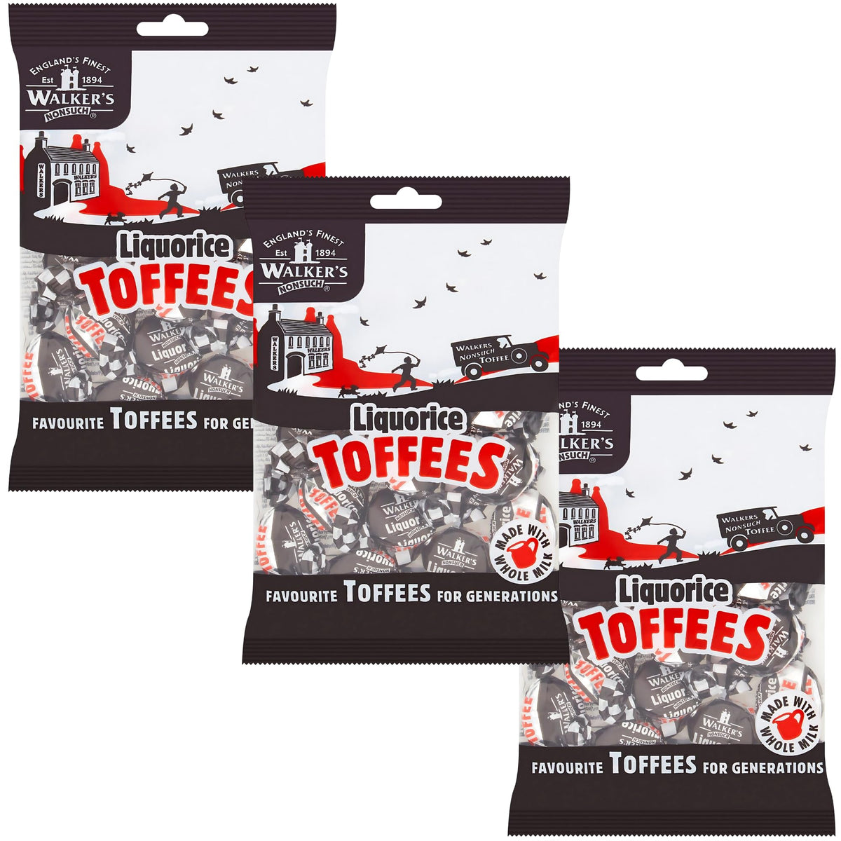 Walkers' Nonsuch front packaging showing product and branding benefits