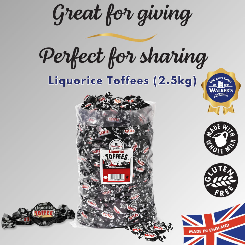 Walkers' Nonsuch individually wrapped toffees convenient fresh portions