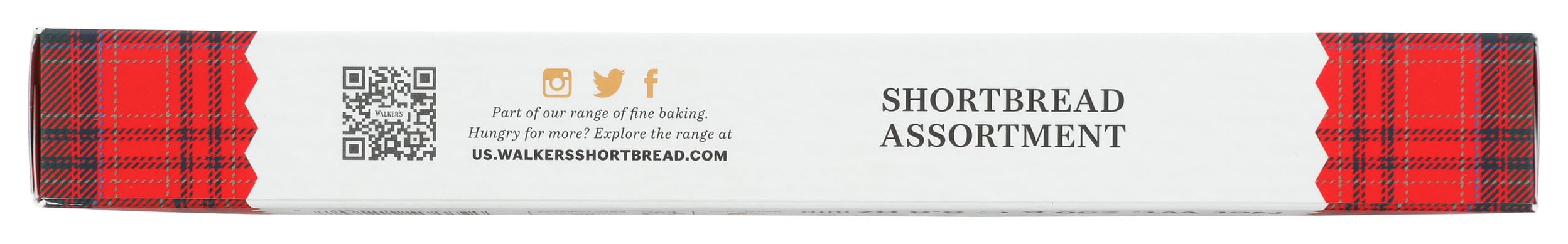 Walkers shortbread in gift setting with ribbon for elegant gifting convenience