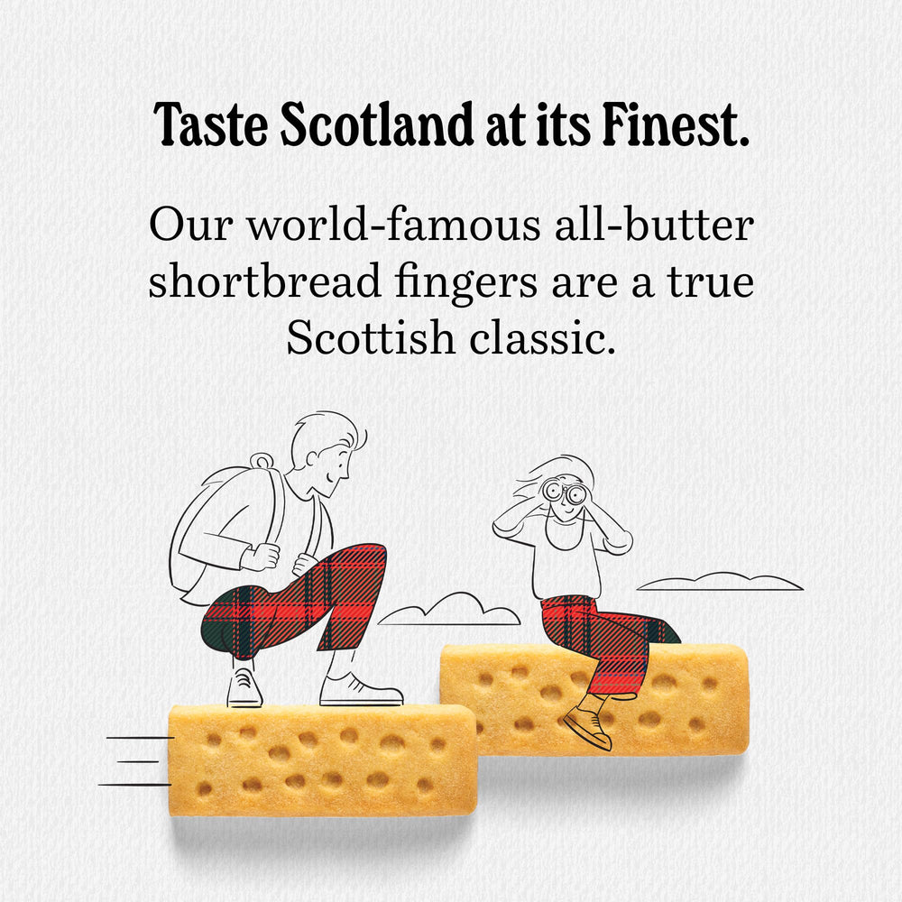 Walkers single shortbread finger close-up highlighting buttery crumb and crispness